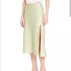 Danielle Bernstein Slip Midi Skirt